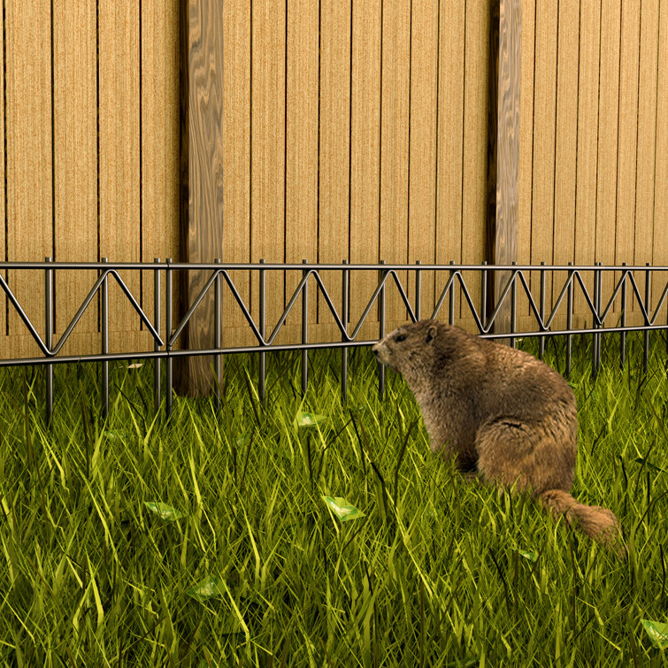 Fence discount digging barrier